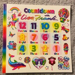 Lisa Frank counting book